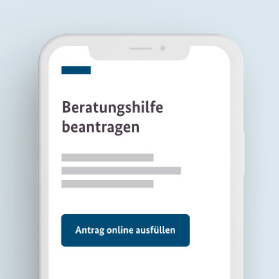 Neuer Online-Service für Beratungshilfe